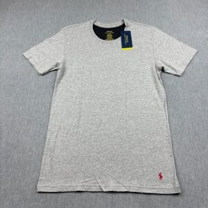 Polo Ralph Lauren Shirt Mens Small Gray Supreme Comfort Crewneck Pony Tee NWT
